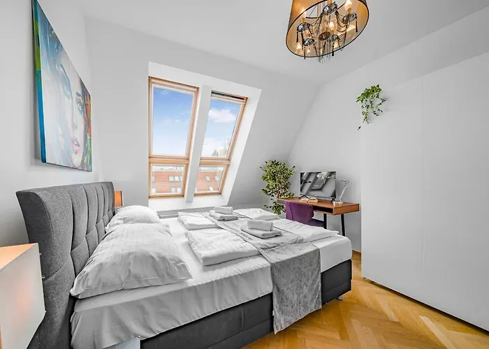 Bedrooms Center, 3 Terraces Appartamento Vienna